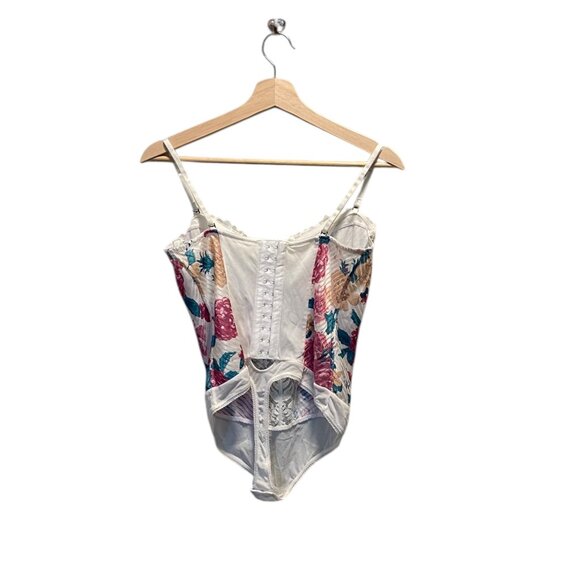 Free People Intimately Good Luck Charm Bodysuit Cream Size L - Picture 12 of 14